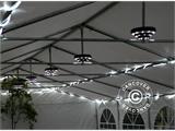 LED-valoköysi, 50m, Ø1,2cm, Monitoiminto, Kylmä Valkoinen