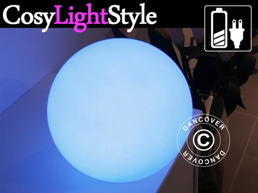 LED Ball Lys, Ø20cm, Multifunksjon, Flerfarget