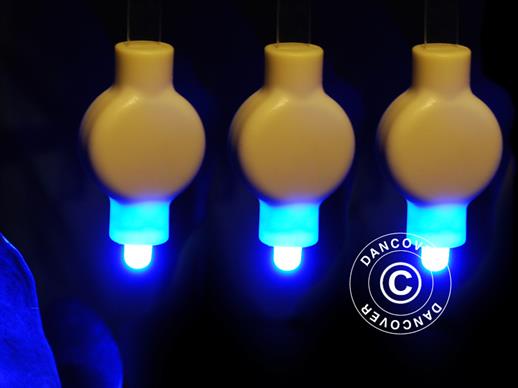 LED-ljus för papperslykta, 20 st, Blå, BARA 1 SET KVAR