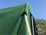 Tente de Stockage PRO 4x8x2,5x3,6m, PVC, Vert