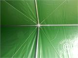 Lagertelt PRO XL 3,5x10x3,3x3,94m, PVC, Grønn