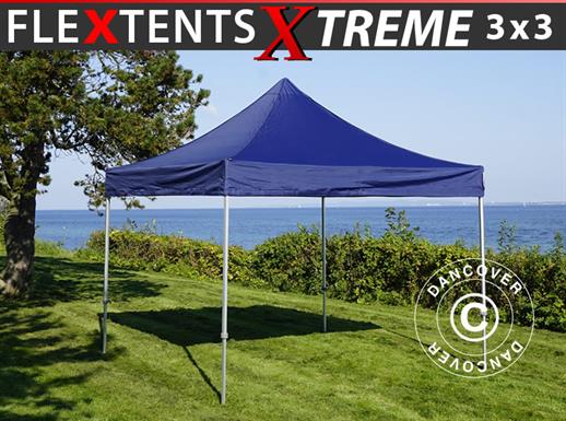 Namiot Ekspresowy FleXtents Xtreme 50 3x3m Ciemny niebieski