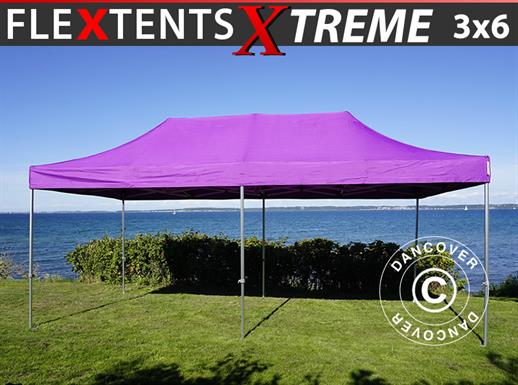 Prekybinė palapinė FleXtents Xtreme 50 3x6m Purpurine