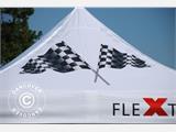Namiot ekspresowy FleXtents PRO z pełnym zadrukiem cyfrowym, 3x3m