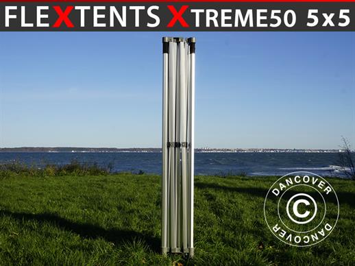 Aluminiumram för snabbtält FleXtents Xtreme 50 5x5m, 50mm