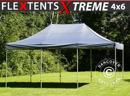 Quick-up telt FleXtents Xtreme 50 4x6m Grå
