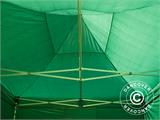 Namiot ekspresowy FleXtents Xtreme 60 4x4m Zielony, mq 4 ściany boczne