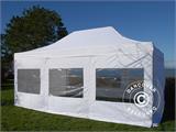 Namiot Ekspresowy FleXtents Xtreme 50 4x6m Biały, mq 8 ściany boczne