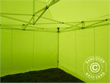Pop up aiatelk FleXtents PRO 4x4m Neoonkollane/Roheline, kaasas 4 külgseinad
