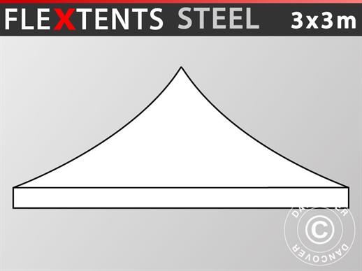 Poszycie dachowe dla Namiotu ekspresowego FleXtents Steel i Basic v.3 3x3m, Białe
