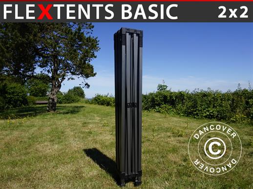 Stålramme til quick-up teltet FleXtents Basic v.2 2x2m, 32mm