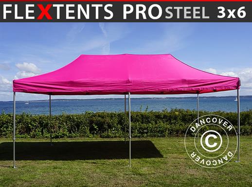 Quick-up telt FleXtents PRO Steel 3x6m Rosa