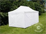 Quick-up telt FleXtents® Steel, Medisinsk & nødtelt, 3x6m, hvit, inkl. 6 sidevegger