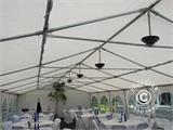 Šator za zabave PLUS 3x6m PE, Bijela