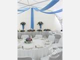 Šator za zabave, SEMI PRO CombiTents® 8x16 (2,6)m, 6-u-1, Bijela