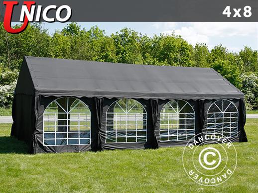 Šator za zabave UNICO 4x8m, Crna