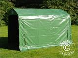 Skladišni šator PRO 2,4x3,6x2,34m, PVC, Zelena
