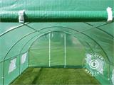 Polytunnel Kasvuhoone 4x8x2m, 32m², Roheline