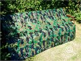Camouflagepresenning Woodland 5x6m, 120g/m²