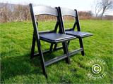 Kokoontaitettavat tuolit Musta 44x46x77cm, 8 kpl.