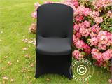 Cubierta flexible para silla 48x43x89cm, Negro (1 piezas)